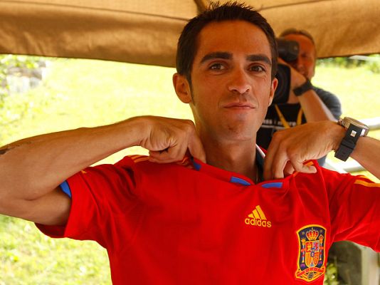Tour de Francia - Contador felicita a la selección