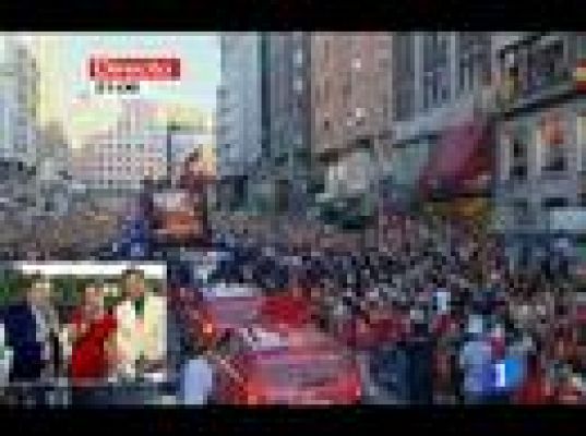 Telediario 1 - Telediario en 4' - 12/07/10