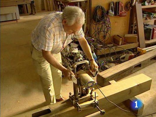 San Fermín - Tablones de madera para el vallado