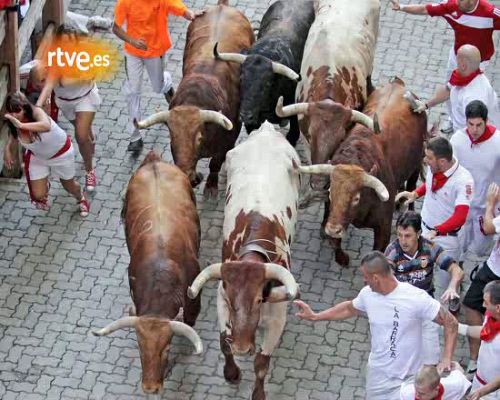 San Fermín - Séptimo encierro, por P. Cervantes
