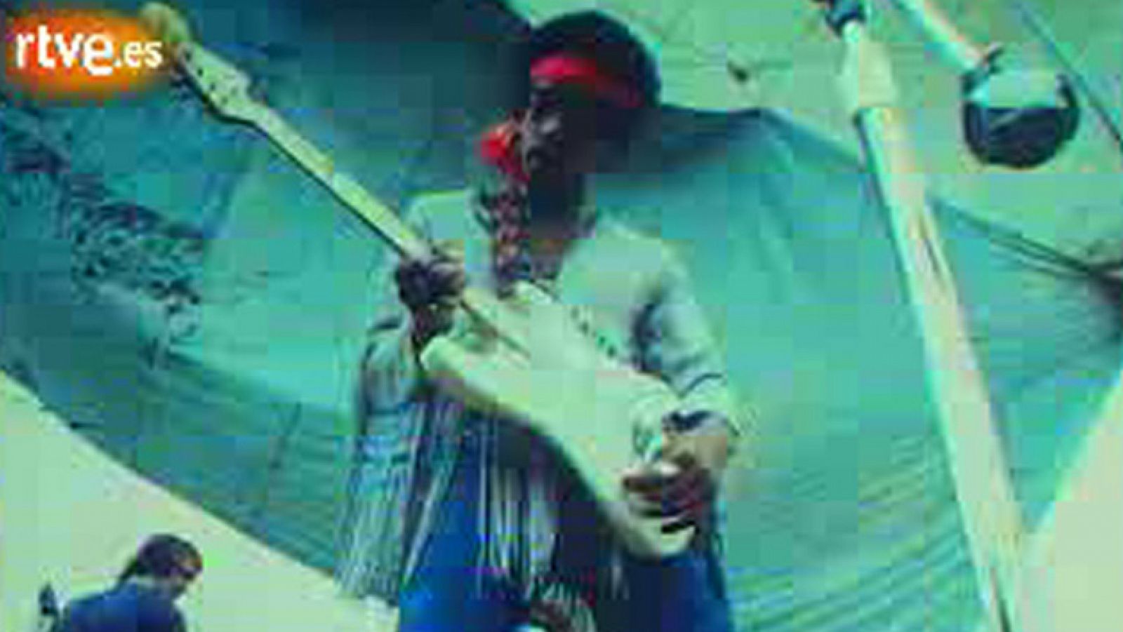 Jimi Hendrix en Woodstock