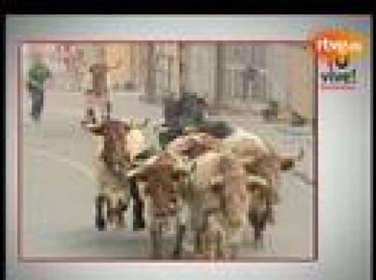 San Fermín - Violento encierro de los Peñajara