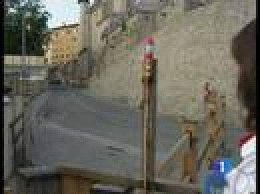 San Fermín - TVE enciende el cohete del encierro