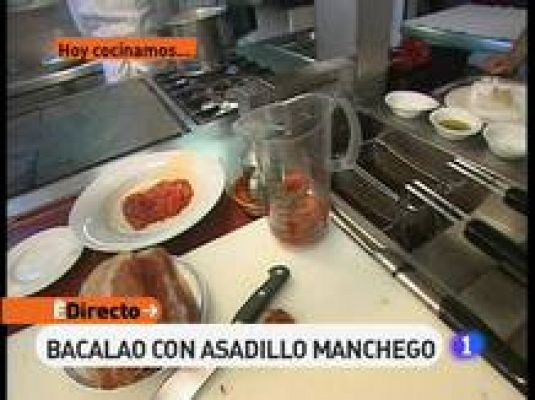 RTVE Cocina - Bacalao con asadillo manchego