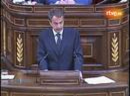 Debate sobre el Estado de la Nación - Zapatero revisará artículos Estatut