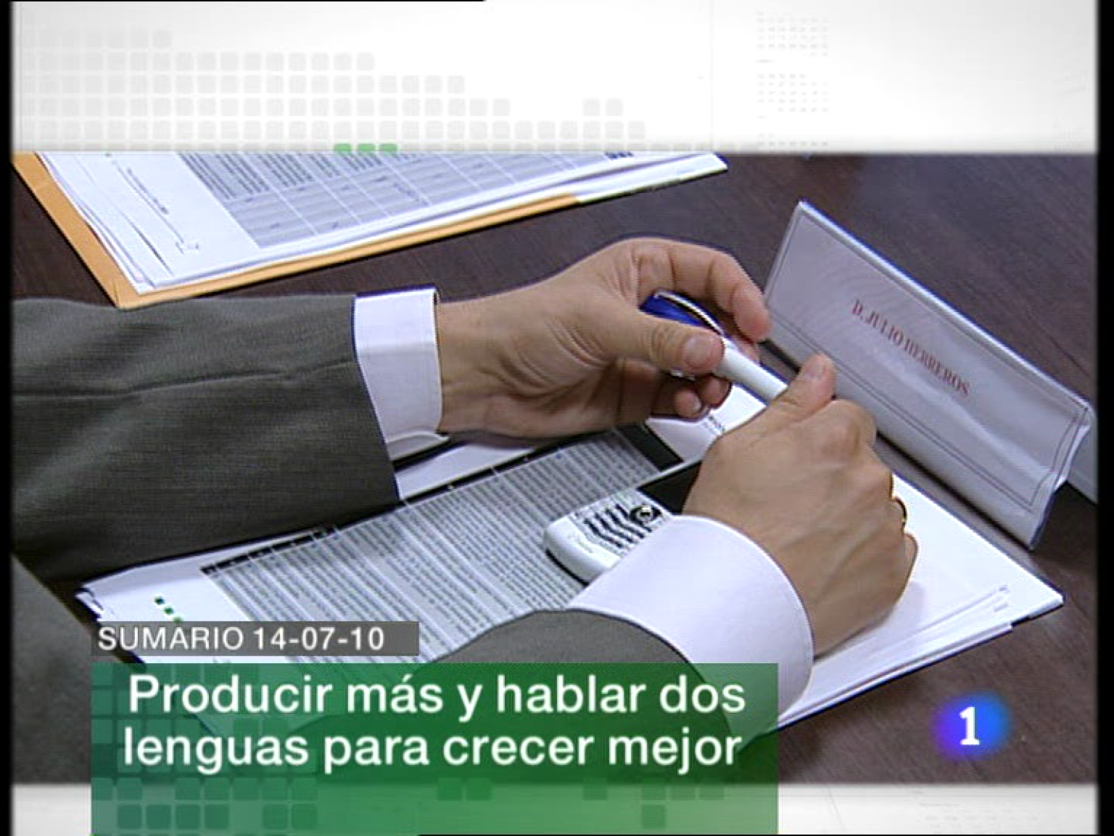 Informativo  Telerioja (14/07/10)