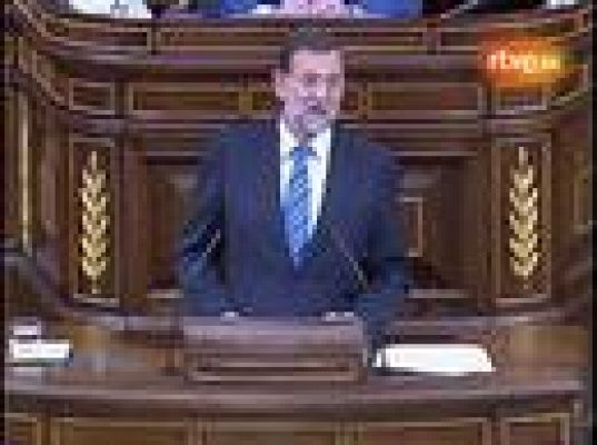 Rajoy pide a Zapatero que "no juegue con la gente" en relación al Estatut