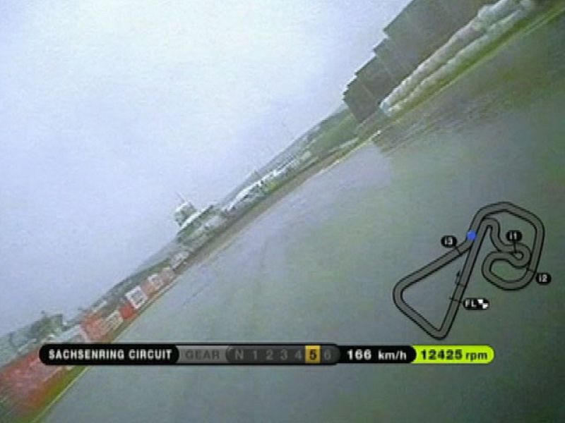 Así viven los pilotos cada vuelta al trazado alemán.