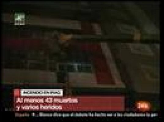  - Incendio mortal en un hotel de Irak