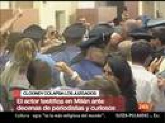  - Clooney declara en Milán