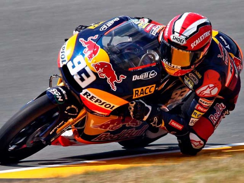 Marc Márquez ha batido el récord del circuito de Sachsenring.