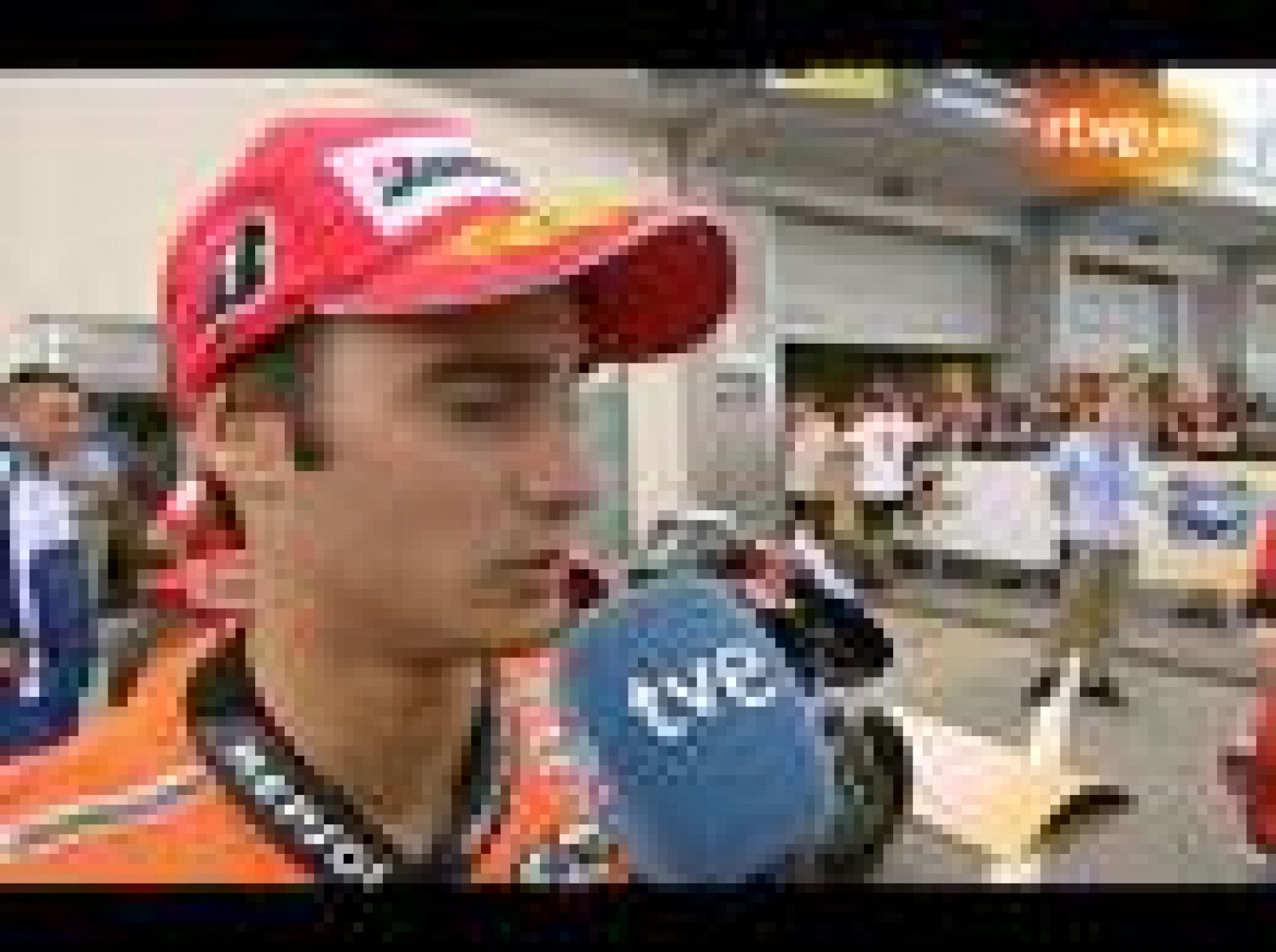 A pesar de no haber conseguido la 'pole', Dani Pedrosa está muy contento con su tercera posición.