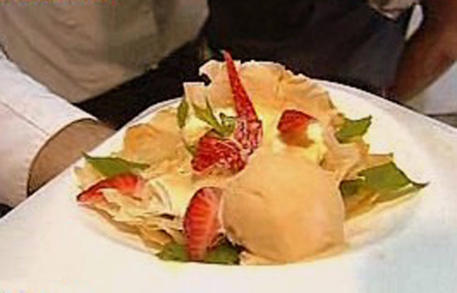 España Directo - Crujiente de queso con helado - RTVE Cocina | Ver