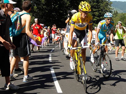 Tour de Francia - La avería de Andy Schleck en Balès