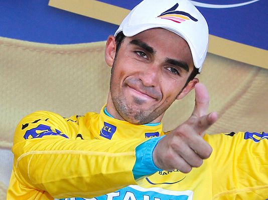 Tour de Francia - Contador, flamante nuevo líder