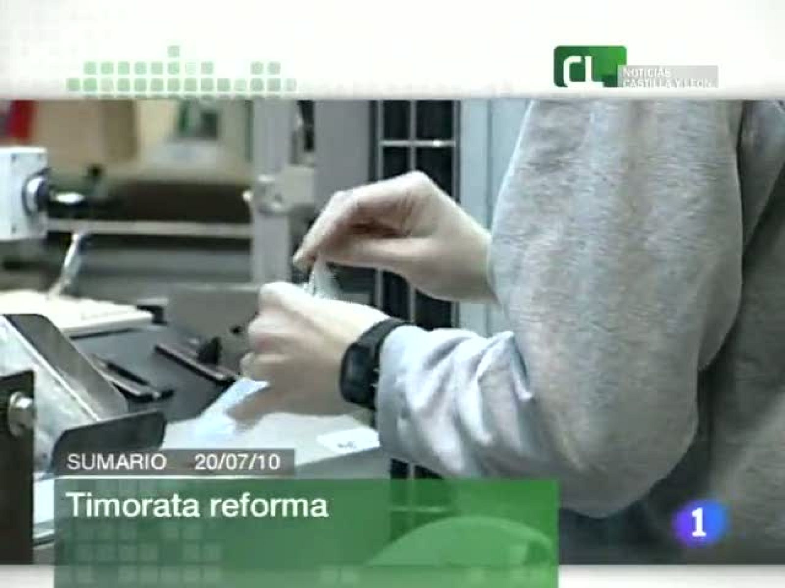 Noticias Castilla y León. Informativo Territorial de Castilla y León. (20/07/10)
