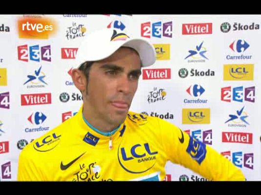 Tour de Francia - Contador hace paces, espera batalla