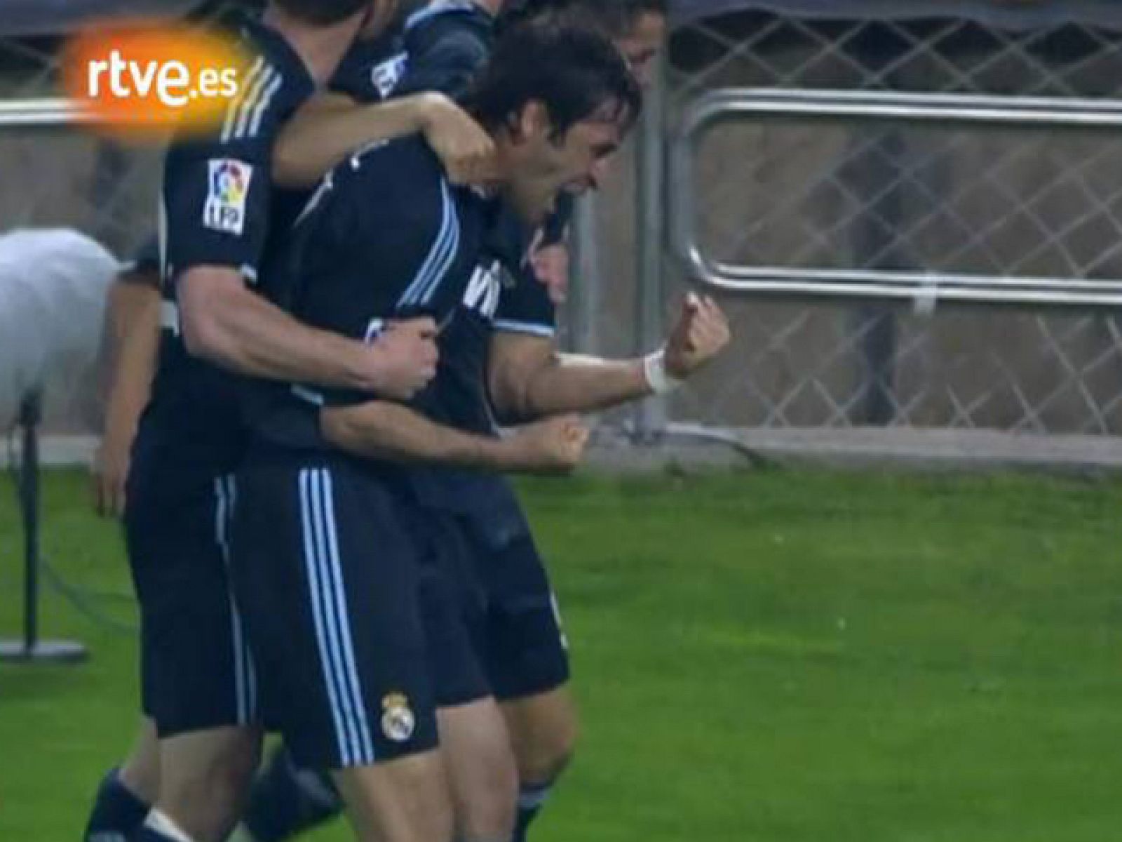 El último gol de Raúl con el Madrid