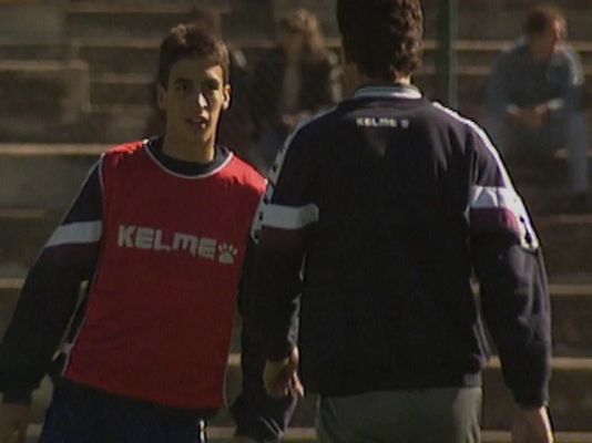 Deportes en el Archivo de RTVE - Raúl debutó ante el Zaragoza en la liga