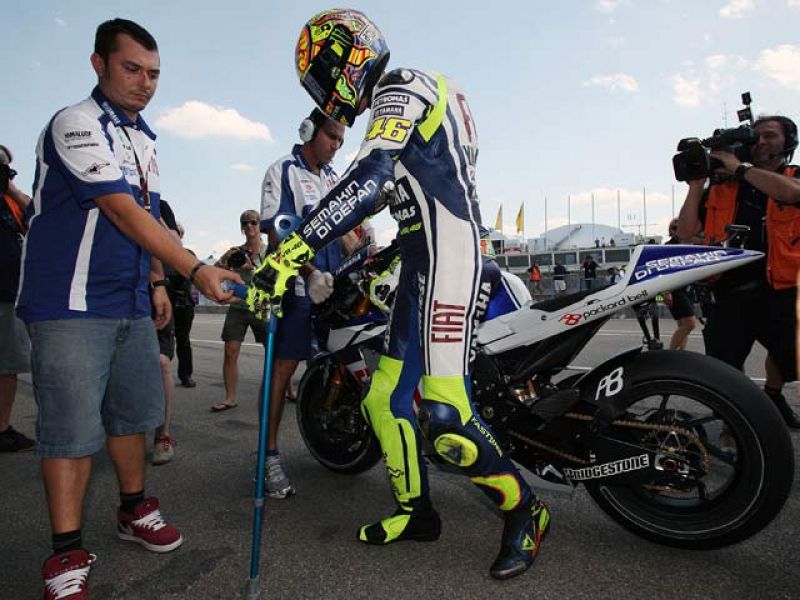 El programa de La 1 'Paddock GP' no se perdió detalle de la vuelta a los circuitos de Valentino Rossi.