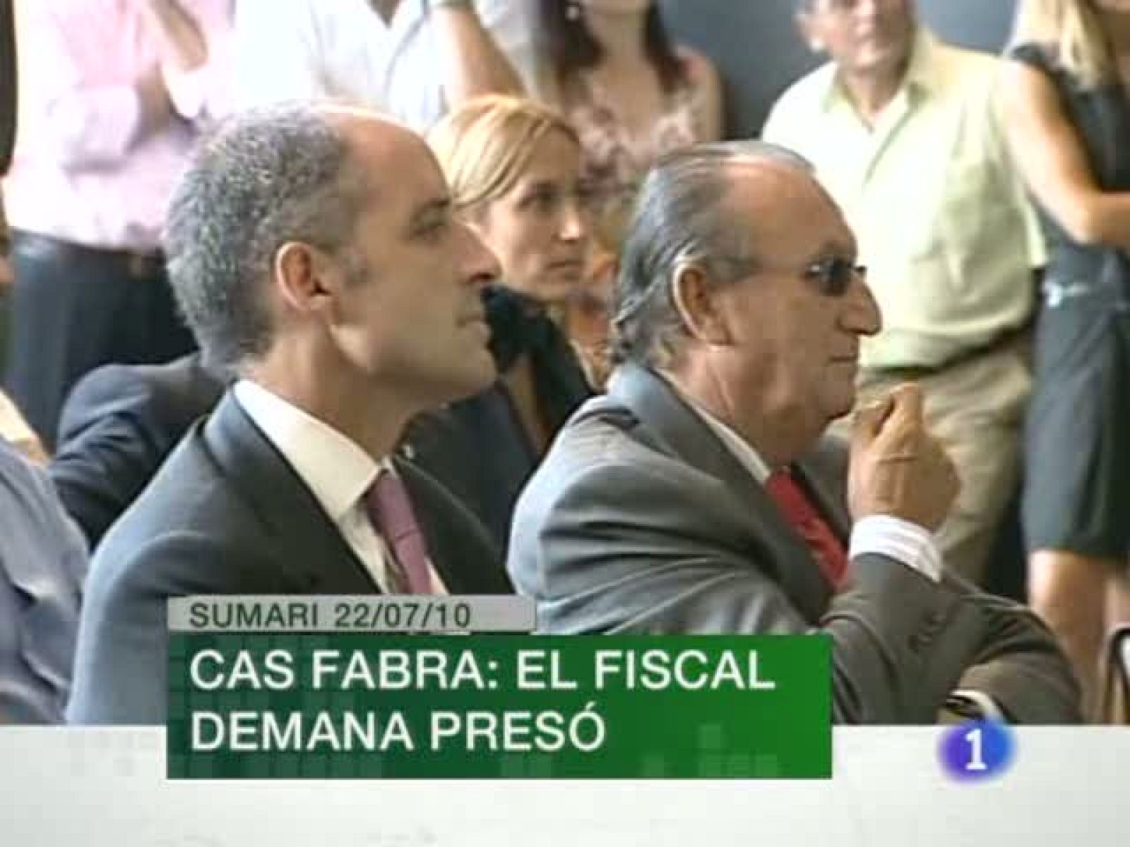 L'informatiu Comunitat Valenciana - 22/07/10 - L'informatiu - Comunitat Valenciana | Ver