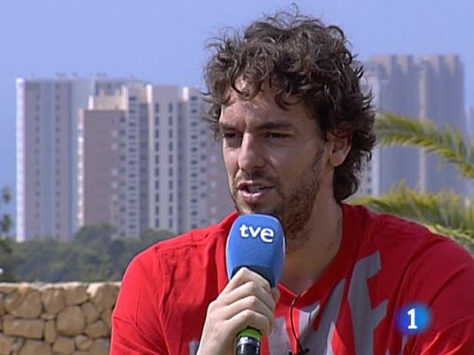 Baloncesto en RTVE - Gasol canta en TVE