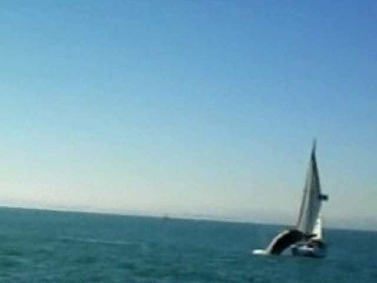 Una ballena ataca a un yate en Ciudad del Cabo | Ver