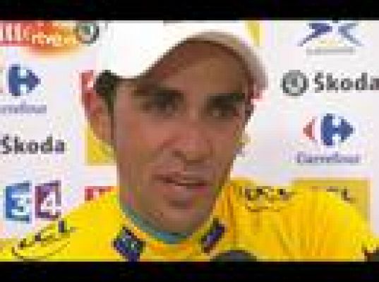 Contador: "Estoy muy emocionado"