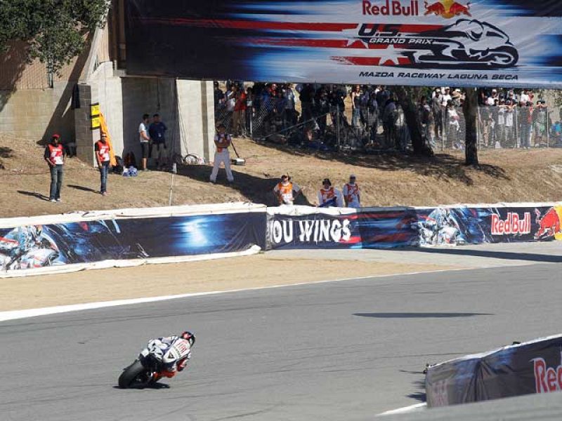 El circuito californiano se prepara para acoger otra carrera mítica.