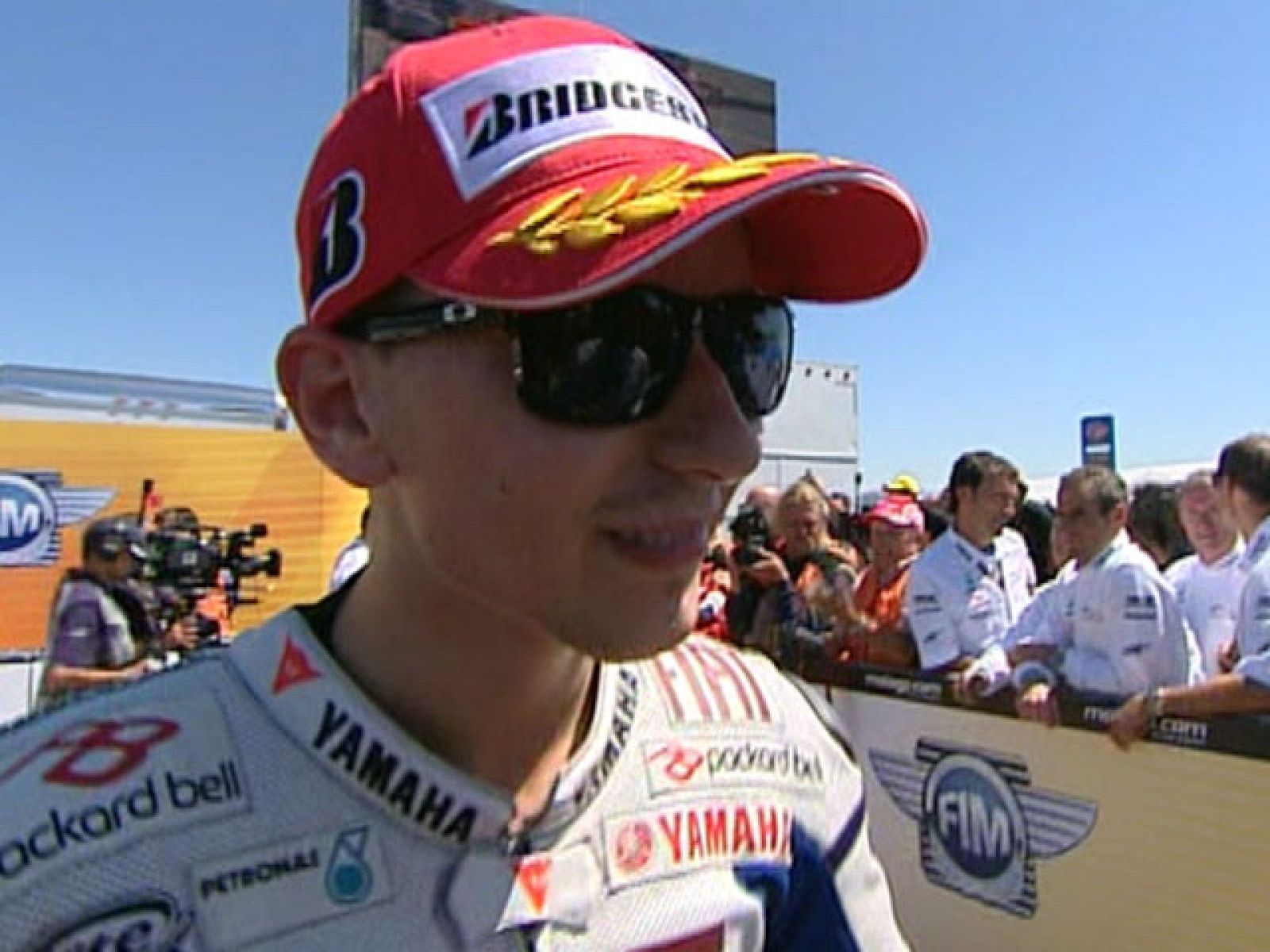 Jorge Lorenzo ha asegurado que se veía que Dani Pedrosa iba forzando antes de caer cuando iba en primera posición.