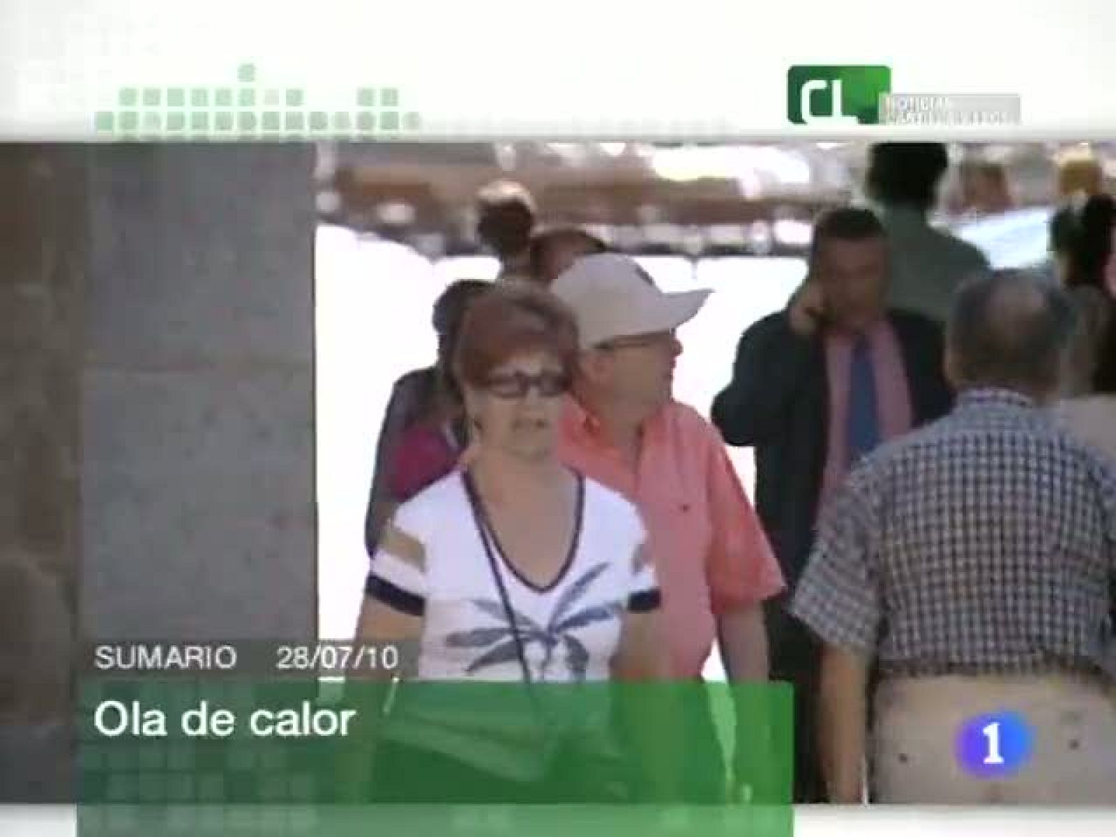 Noticias Castilla y León. Informativo Territorial de Castilla y León. (28/07/10)