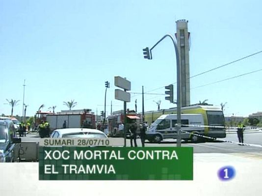 L'informatiu - Comunitat Valenciana - L'informatiu Comunitat Valenciana - 28/07/10