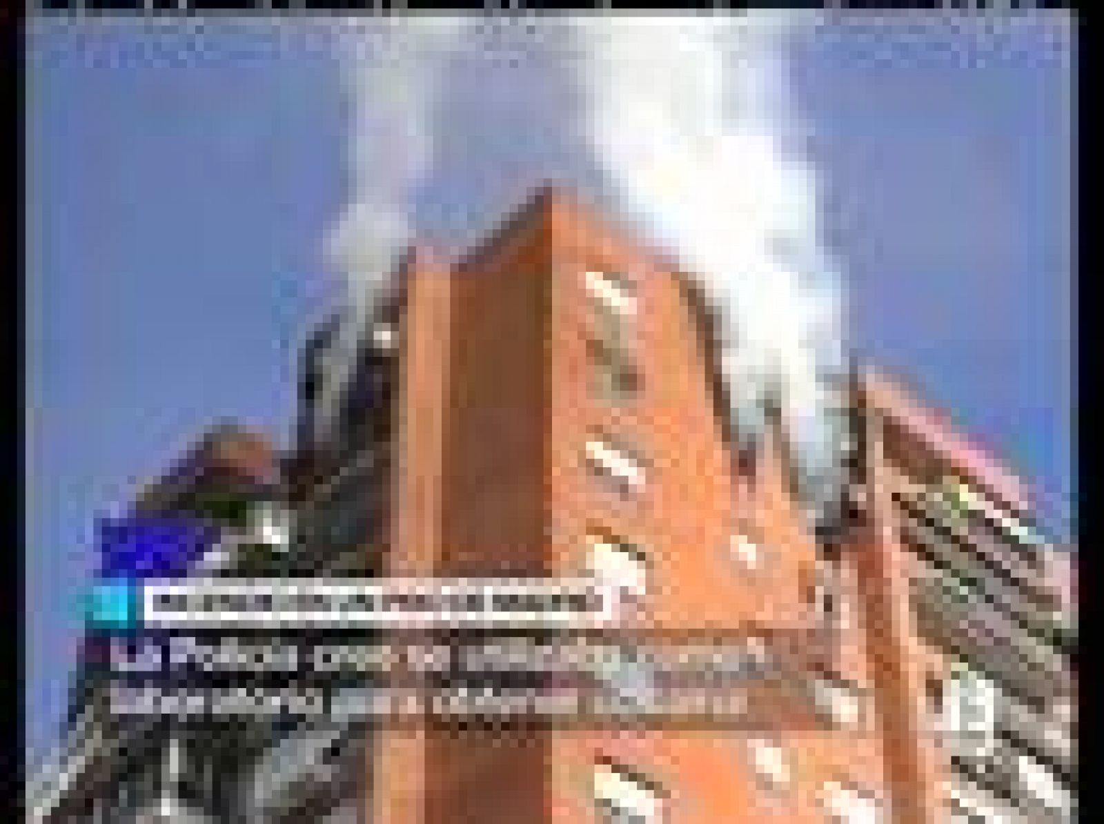 Incendio en un laboratorio de cocaína en Madrid