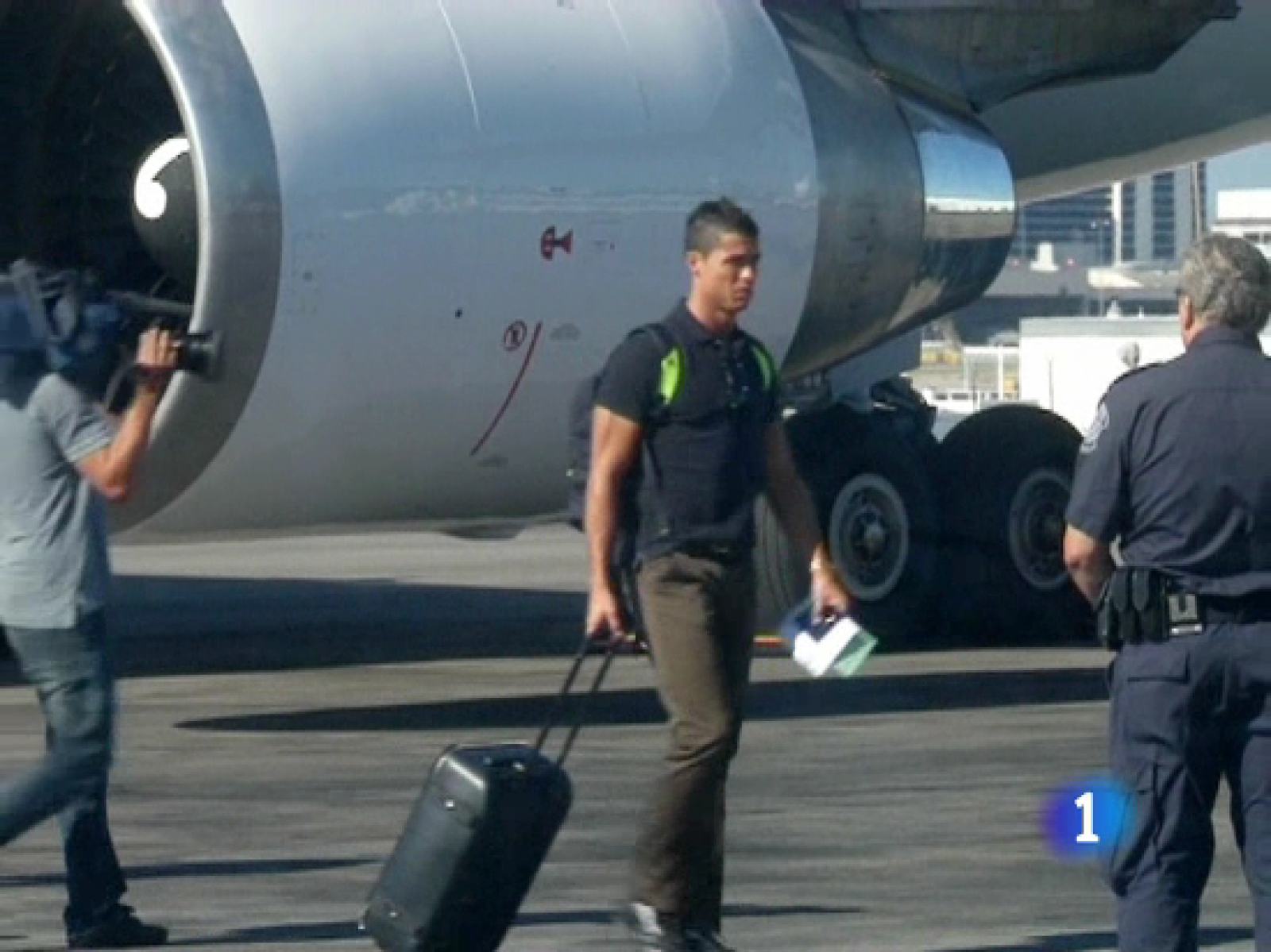 El Real Madrid ya ha llegado a Los Ángeles.