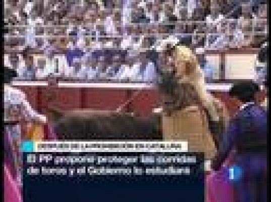 Telediario 1 - Telediario en 4' - 29/07/10