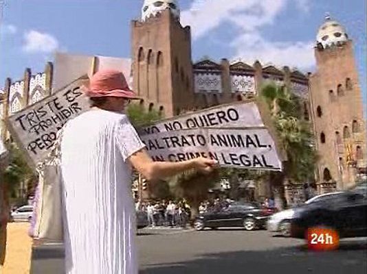 Protestas en la Monumental