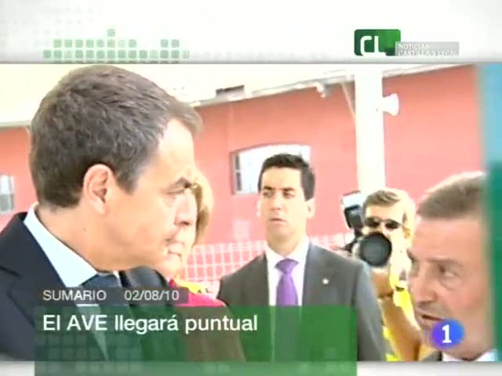 Noticias Castilla y León. Informativo Territorial de Castilla y León. (02/08/10)