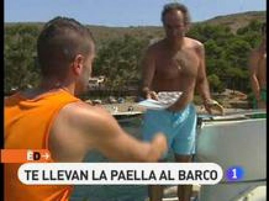 Te llevan la paella al barco