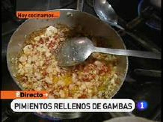 RTVE Cocina - Pimientos rellenos de gambas