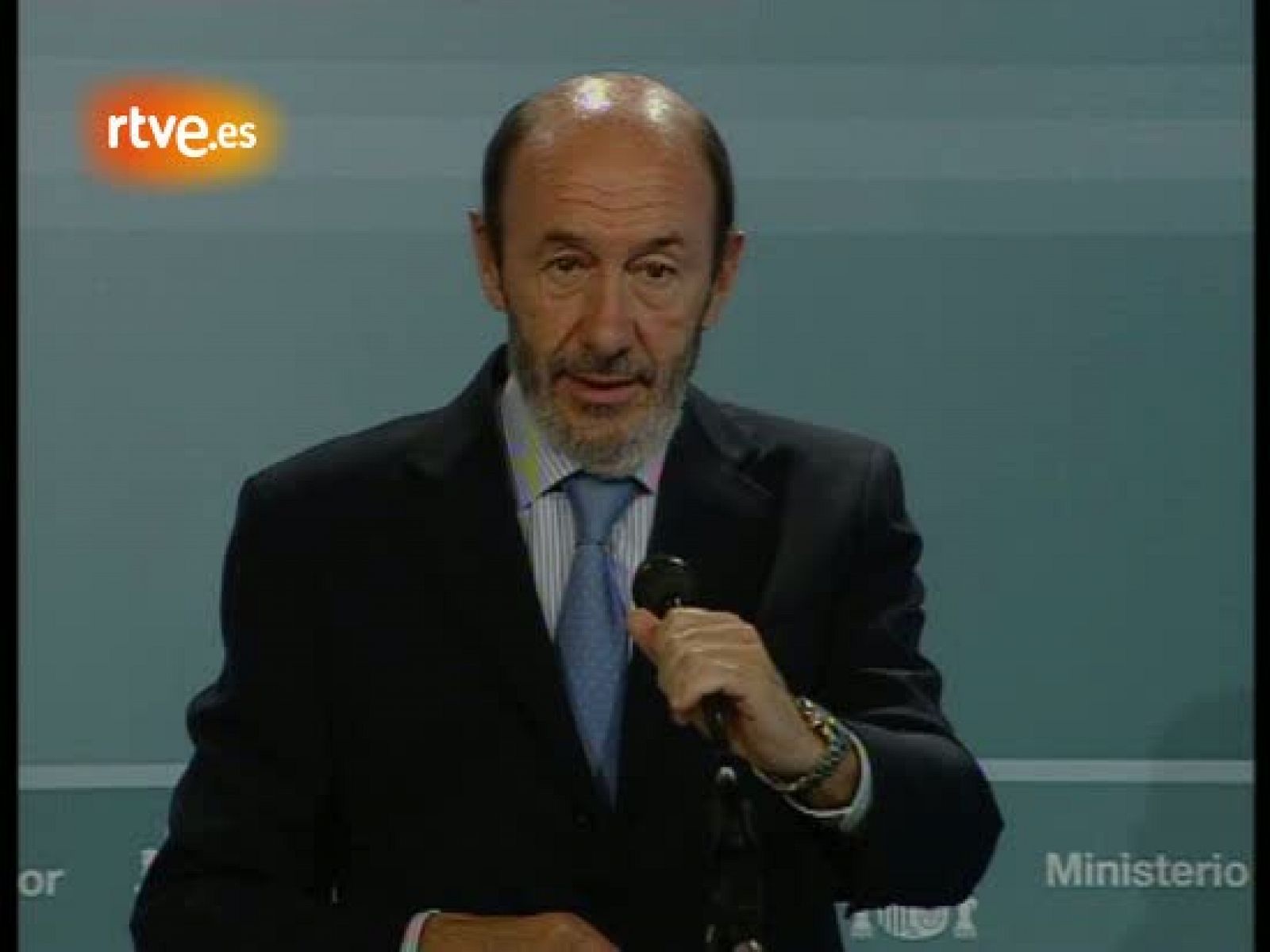 Rubalcaba:"Un año sin atentados"