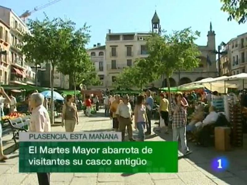 Noticias de Extremadura. Informativo Territorial de Extremadura. (03/08/10)