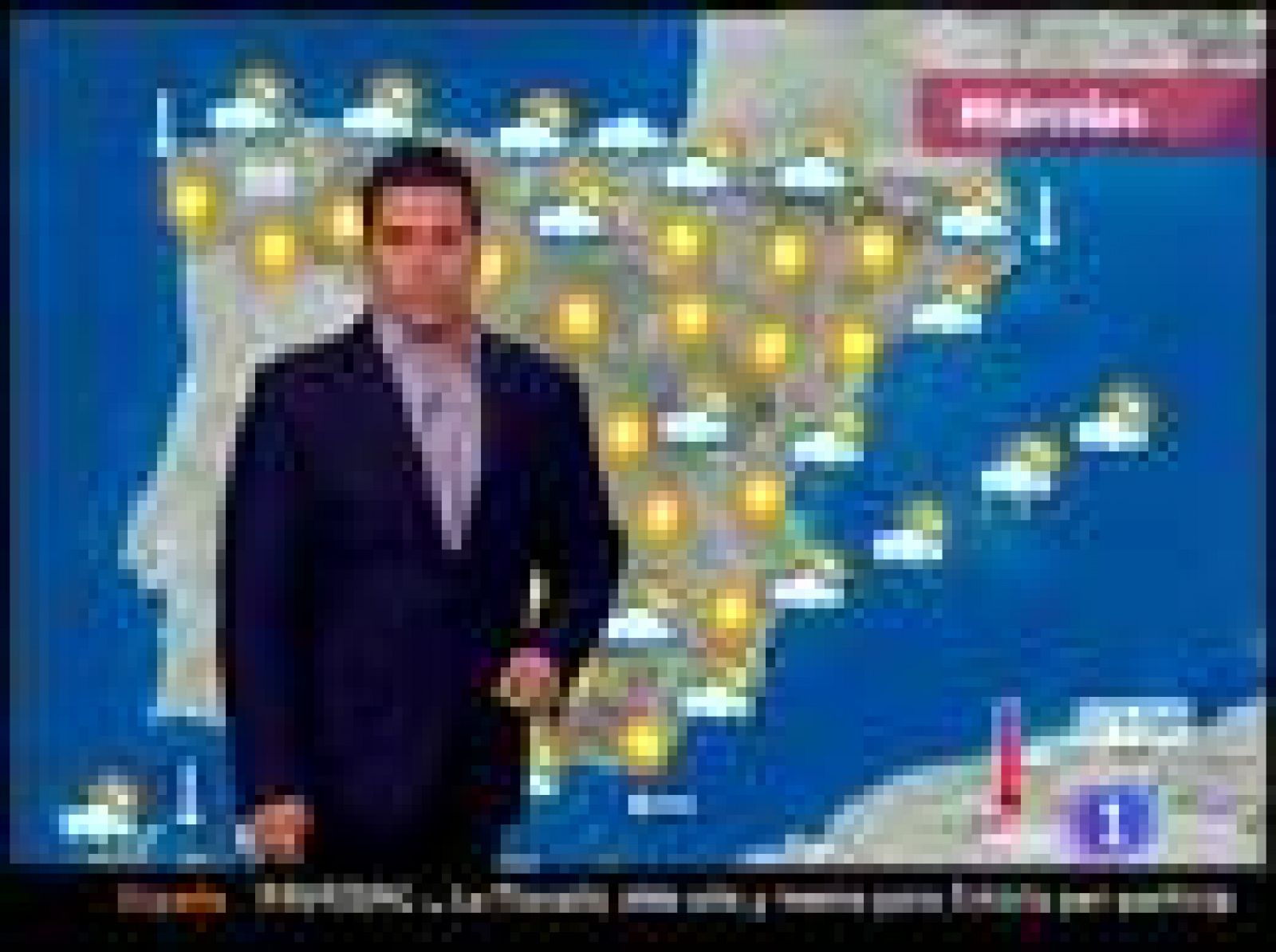 El Tiempo - Cielos nubosos en el norte y Baleares - 04/08/10 - El tiempo | Ver