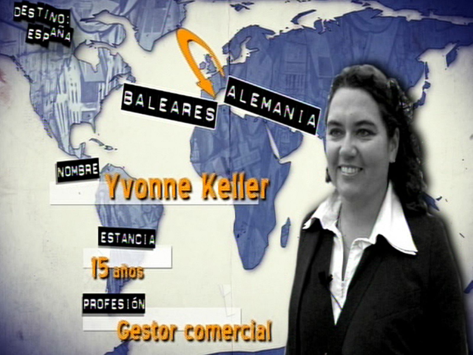 Destino: Baleares, Yvonne