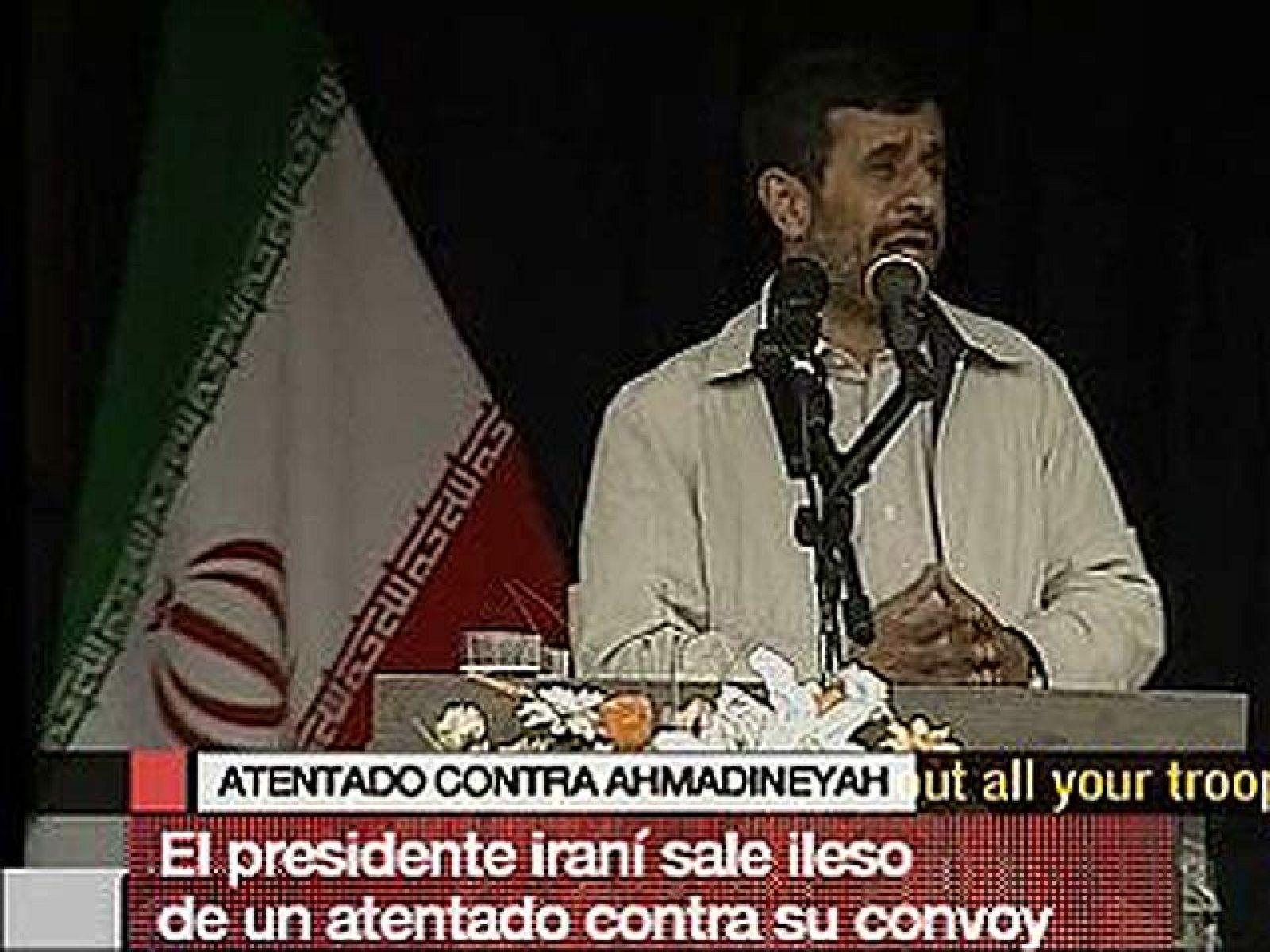 Atentado contra el presidente iraní
