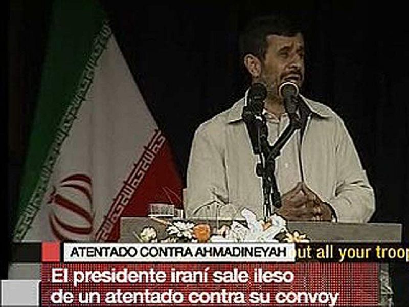 Atentado contra el presidente iraní
