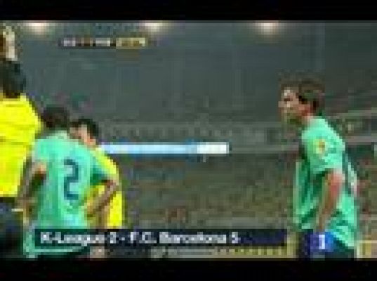  - Messi lidera al Barça en Corea