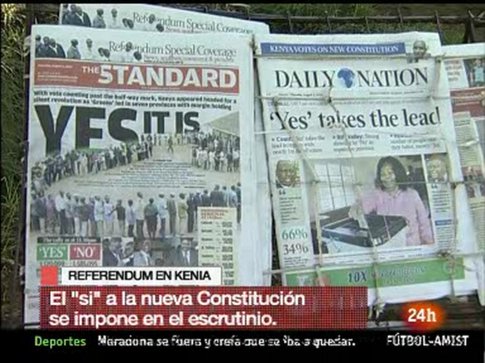 Kenia aprueba la reforma constitucional | Ver