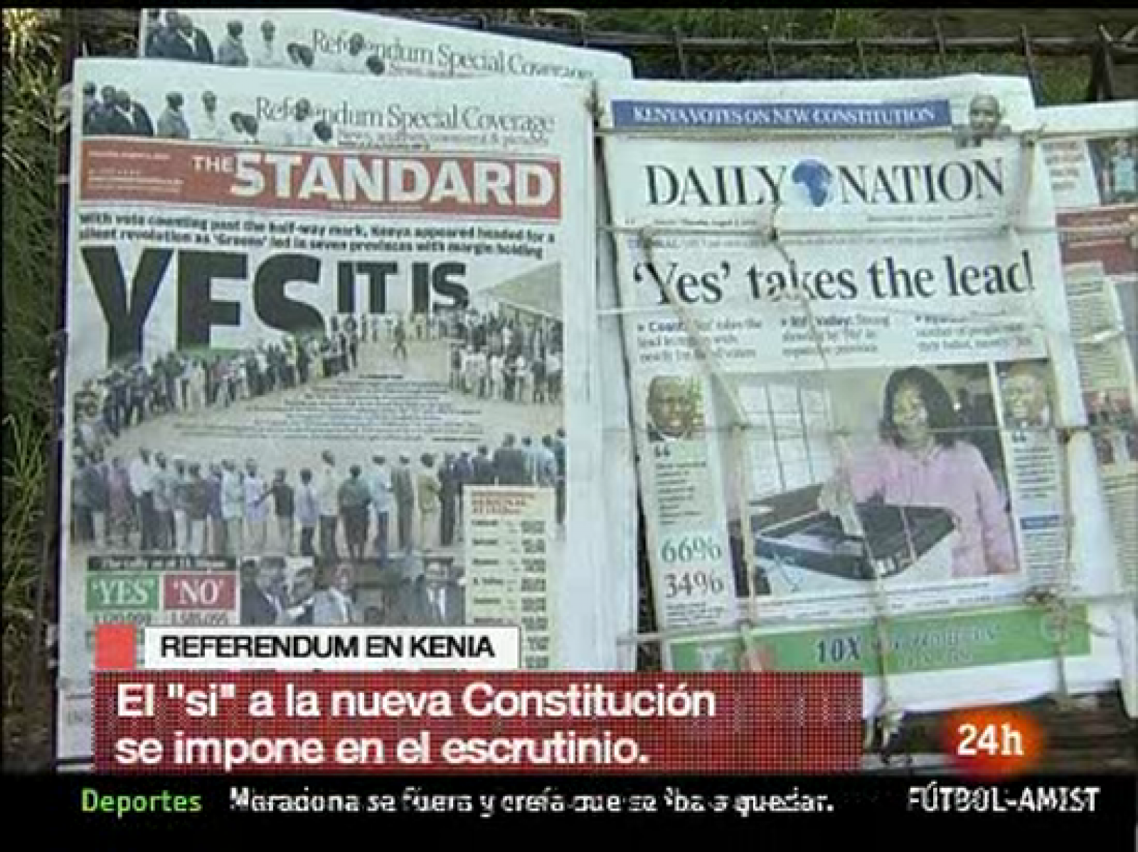 Sin programa: Reforma constitucional en Kenia | RTVE Play