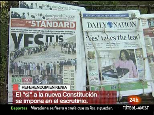 Reforma constitucional en Kenia