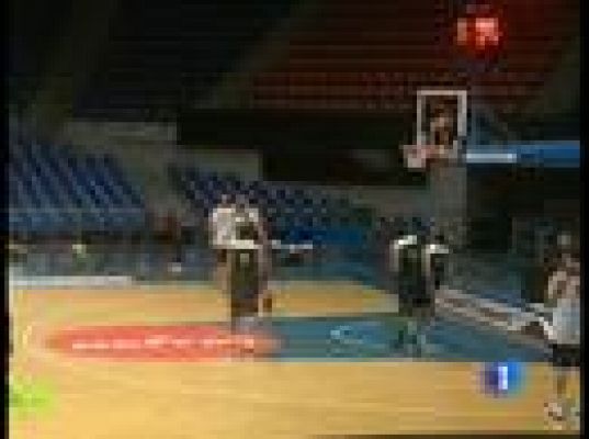 Selección de baloncesto en Vitorira